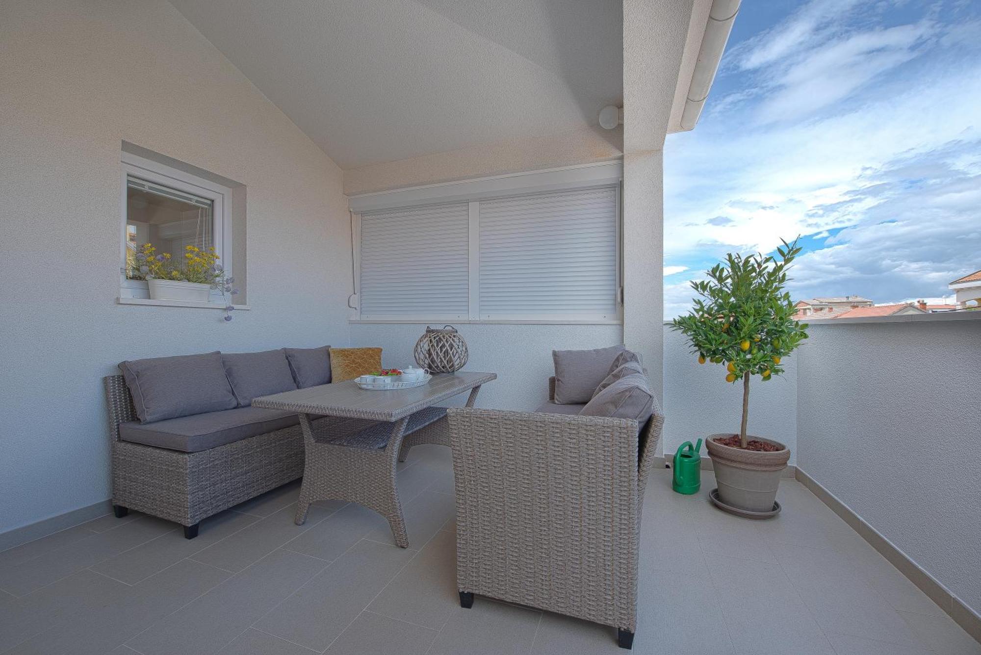 Spacious Chic Residence Zadar Habitación foto